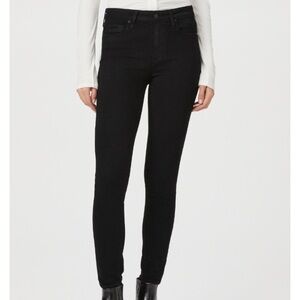 PAIGE Horton Ankle Black Jean